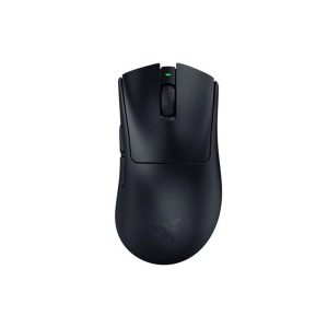 Razer DeathAdder V3 HyperSpeed Wireless Esports Gaming Mouse: 55 g Lightweight, Ergonomic & Smooth Touch Texture, Gen 3 Optical Switches, Focus X 26K Optical Sensor - Black