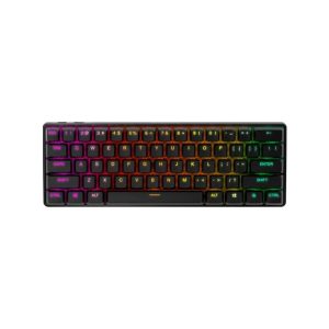 SteelSeries Apex Pro Mini (60%) Quantum 2.0 Wireless/ Bluetooth / Wired Adjustable Mechanical Gaming Keyboard OmniPoint 2.0 Adjustable Hyper Magnetic Switches, For PC/PS5 & Xbox