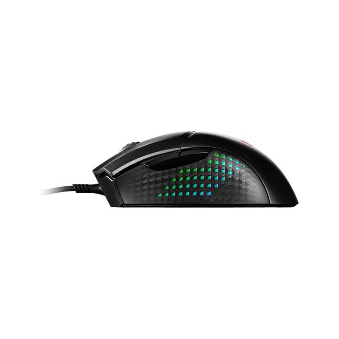 MSI Clutch GM51 Light Weight DPI 26000 Wired Gaming Mouse - Black - Image 3