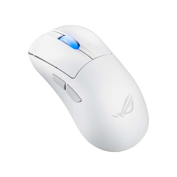 Asus Rog keris Ace II Wireless/Bluetooth RGB Gaming Mouse with 42,000 DPI OutStanding 90-Hour Battery Life - White - Image 3