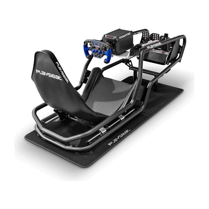 PlaySeat Floor Mat (XL) for Gaming Chairs, Soft Cloth Fabric Coating on Top, Anti-slip Layer, Compatible with all Playseats Chairs - Black - Image 3