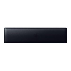 Razer Ergonomic Wrist Rest for Tenkeyless Keyboards: Plush Leatherette Memory Foam Cushion, Anti-Slip Rubber Feet - Black