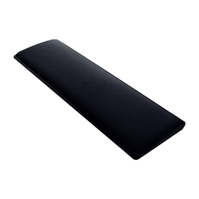 Razer Ergonomic Wrist Rest for Tenkeyless Keyboards: Plush Leatherette Memory Foam Cushion, Anti-Slip Rubber Feet - Black - Image 3