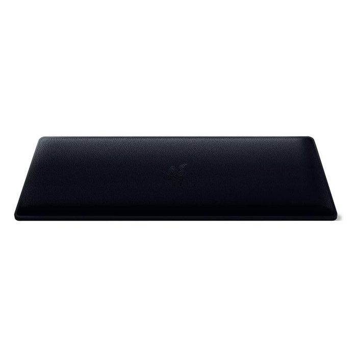 Razer Ergonomic Wrist Rest for Mini Keyboards: Plush Leatherette Memory Foam Cushion, Anti-Slip Rubber Feet - Black - Image 3