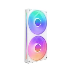NZXT F240 RGB Core 240MM Single-Frame RGB Fan Unit - White