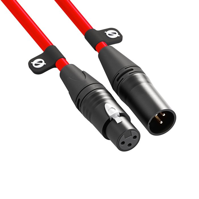 Rode XLR-3 Premium XLR Cable 3M - Red - Image 3