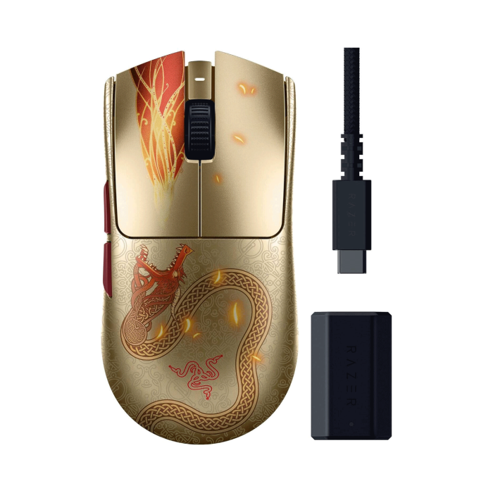 Razer Viper V3 Pro Ultra-Lightweight Wireless/Bluetooth HyperSpeed Symmetrical Esports Mouse - Counter Strike 2 Edition - Image 3