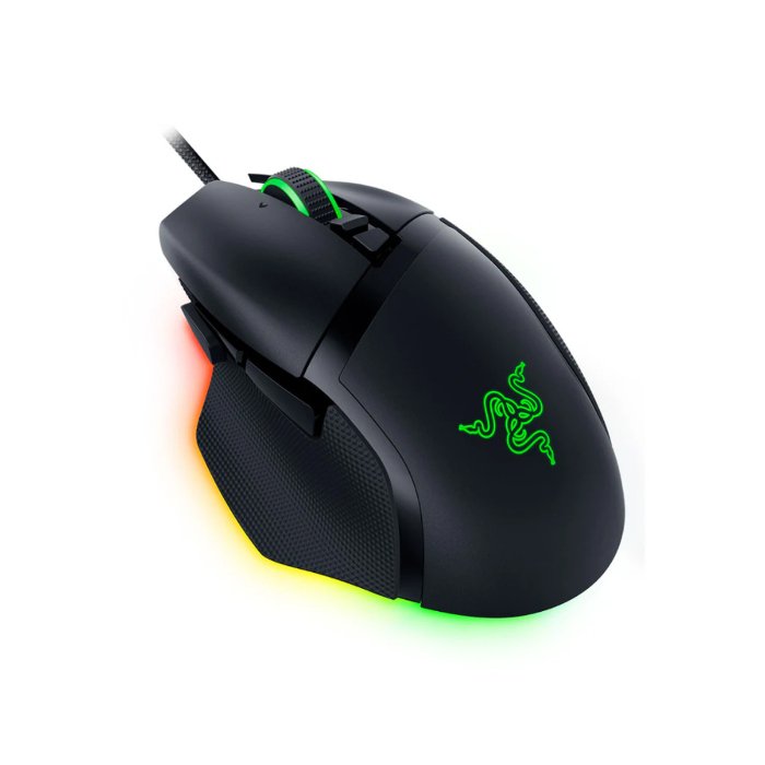 Razer Basilisk V3 35K Wired Ergonomic Gaming Mouse : HyperScroll Tilt Wheel, 35K DPI Optical Sensor Gen 2-13 Customizable Controls, Chroma RGB, Optical Switches Gen 3 - Black - Image 3