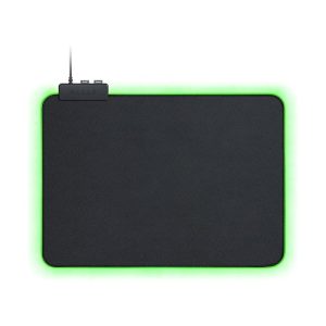 Razer Goliathus Chroma Gaming Mousepad: Customizable Chroma RGB Lighting, Soft Cloth Material, Balanced Control & Speed, Non-Slip Rubber Base - Black