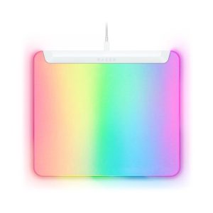 Razer FireFly V2 Pro Fully illuminated RGB Gaming Mouse Mat Edge-To-Edge BackLit Design, 15-Zone Chroma Light - White