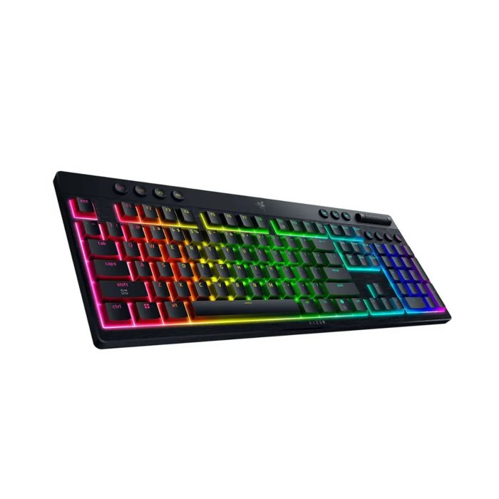 Razer BlackWidow V4 Low-Profile HyperSpeed Wireless/ Bluetooth/Wired Chroma RGB Gaming Keyboard,Linear Yellow Switches,Up to 980 Hrs Battery Life, Black | RZ03-05271500-R3M1 - Image 3