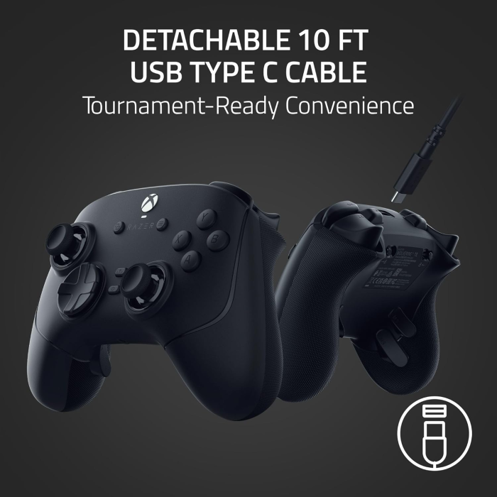 Razer Wolverine V3 Tournament Edition Wired Esports Controller Mouse Click Back Paddles, Hall Effect Thumbsticks For PC & Xbox - Image 3