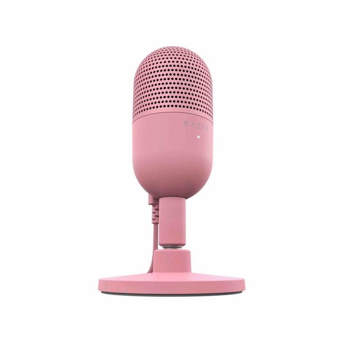 Razer Seiren V3 Mini Ultra-Compact USB Microphone with Tap-to-Mute With LED Indicator, 14 mm Condenser - Quartz Edition - Image 3