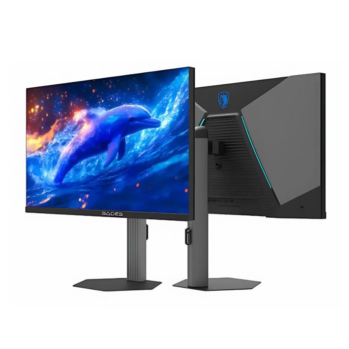 Sades BN-Dolphin 27" IPS Panel QHD 200Hz 0.5ms HDMI 2.1, Blue Light Protection Wide Angle Gaming Monitor - Black - Image 3