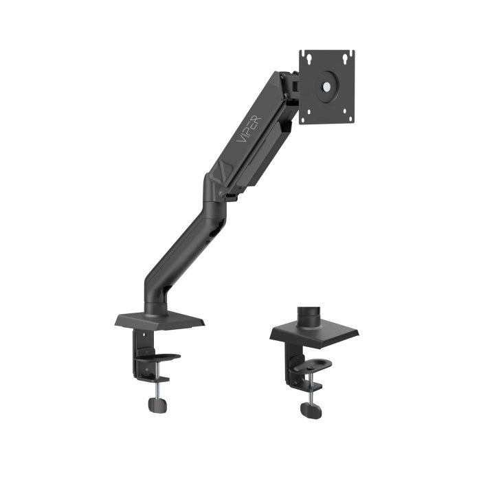 Sades Viper Single Monitor Arm Screen Rotation Spring Inside - Black (Fit Screen Size 17" - 32" Flat/Curved) - Image 3