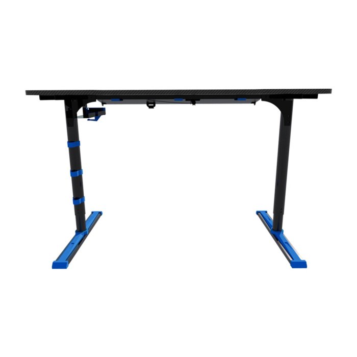 Sades Alpha gaming Table, Adjustable Table Height, Equipped With USB Hub, Headset Hook, Metallic Panel, Cable Management Clips - Image 2