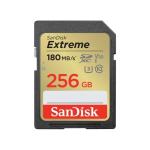 SanDisk Extreme SD UHS-I 256GB Memory Card