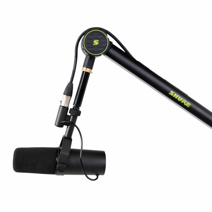 Shure Podcast Boom Articulating Microphone Stand with Cable Management Channel - Image 2