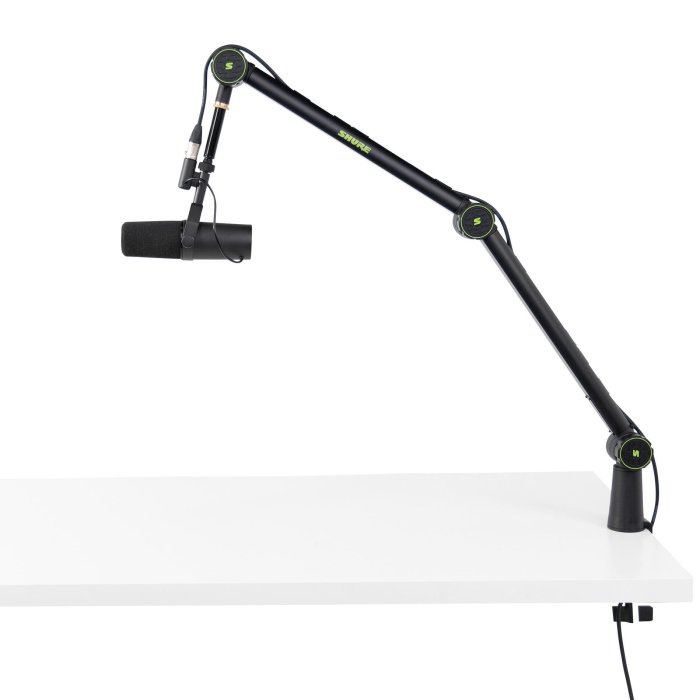 Shure Podcast Boom Articulating Microphone Stand with Cable Management Channel - Image 3