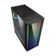 Sharkoon LIT200 RGB ATX 2xTempered Glass 2X ARGB Fans (1 Front & 1 Rear) ATX Mid Tower Case Black - Image 6