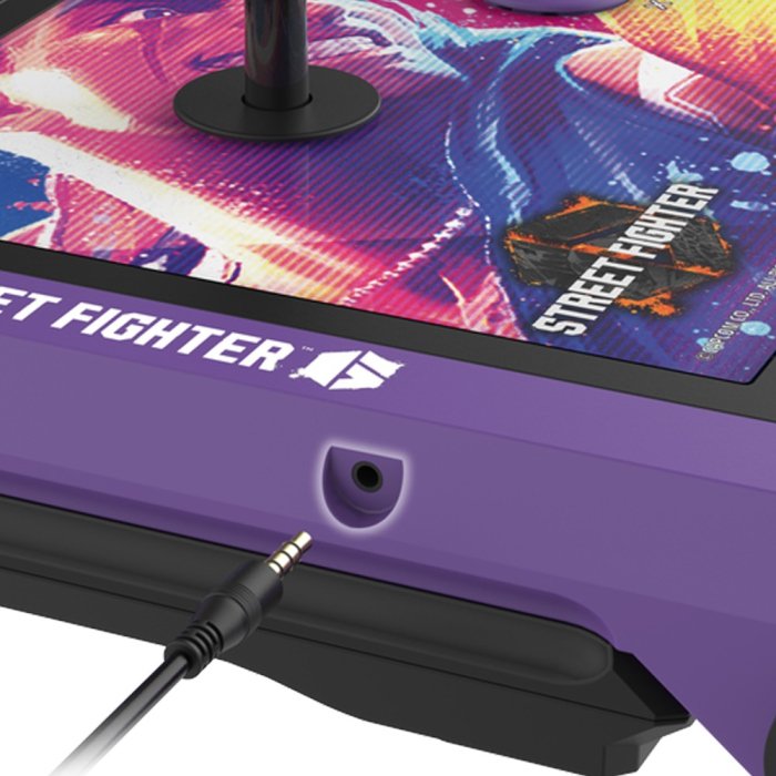 HORI Fighting Stick Alpha Street Fighter 6 Edition, HAYABUSA Buttons & Joystick, Easy Customization & Maintenance, Officially Licensed by Sony & Capcom, For PS5 / PS4 / PC Compatible | SPF-033U - Image 2