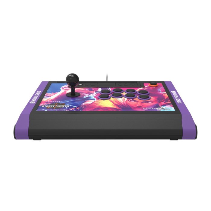 HORI Fighting Stick Alpha Street Fighter 6 Edition, HAYABUSA Buttons & Joystick, Easy Customization & Maintenance, Officially Licensed by Sony & Capcom, For PS5 / PS4 / PC Compatible | SPF-033U - Image 3
