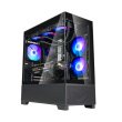 Silver Stone SST-LD05-B-ARGB Lucid 05 Exquisite ATX Chassis 270° Panoramic View - Black - Image 4