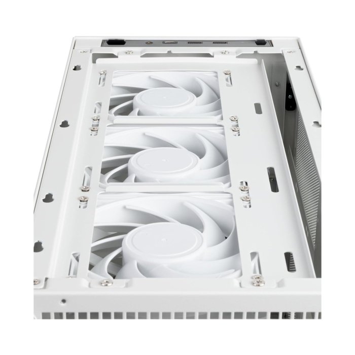 Silver Stone SUGO 17 Premium Cube-Shaped Micro-ATX Case - White - Image 2