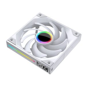 Jungle Leopard Starlink120 Aluminium 120X25mm 5V 3Pin ARGB Case Single Fan - White
