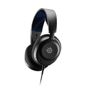 SteelSeries Arctis Nova 1P Multi-Platform Premium Wired (3.5mm) Nova Acoustic System Gaming Headset, Noise-Cancelation ClearCast Retractable Mic For PC,PS5/PS4, Xbox,Switch & Mobile Devices - Black