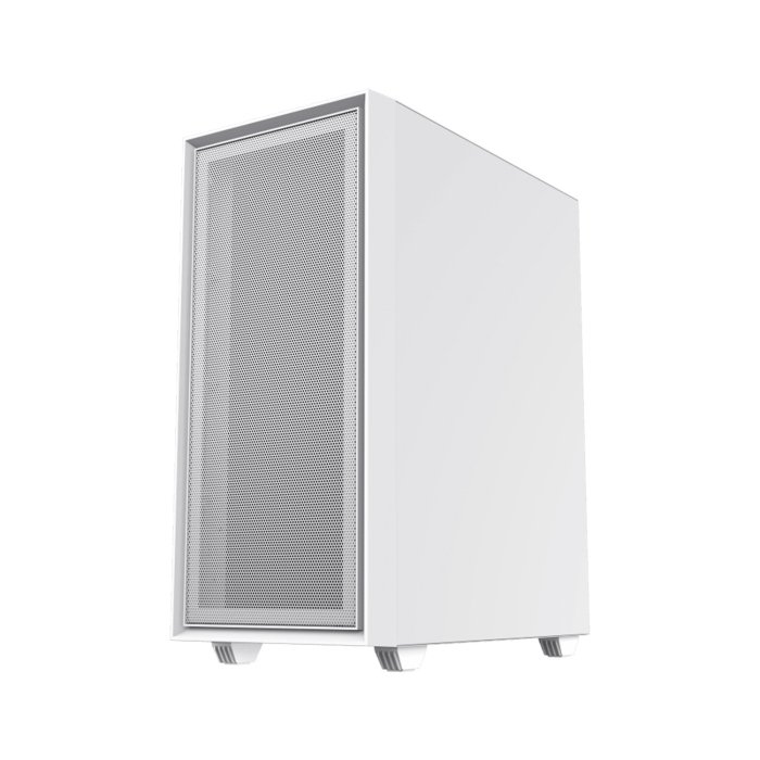 GameMax Storm Micro Tower Tempered Glass Side Panel Case without Fans - White - Image 3