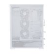 LIAN LI Sup01 Mid-Tower Tempered Glass Side Panel Case - White (No Fans Included) - Image 8