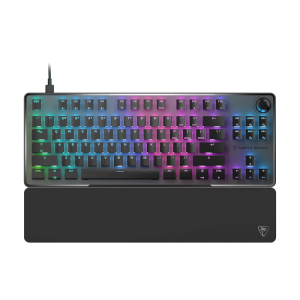 Turtle Beach Vulcan II TKL Pro Wried USB Magnetic Mechanical RGB Gaming Keyboard, Analog Hall-Effect Switches, Adjustable Actuation, Rapid Trigger, Swappable Keycaps, Tenkeyless Design, Anti-Ghosting â€“ Black | TBK-2002-01-US