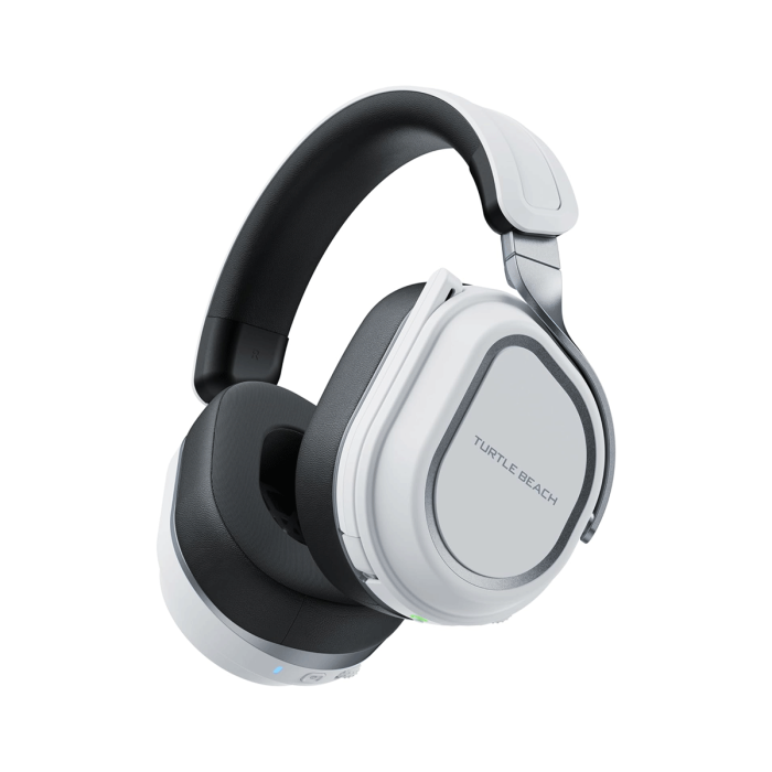 Turtle Beach Stealth 700 Gen 3 Wireless Multiplatform Amplified Gaming Headset for PS5, PS4, PC, Mobile – 60mm Drivers, AI Noise-Cancelling Mic, Bluetooth, 80-Hr Battery, Dual Transmitters – White | TBS-3101-15 - Image 3