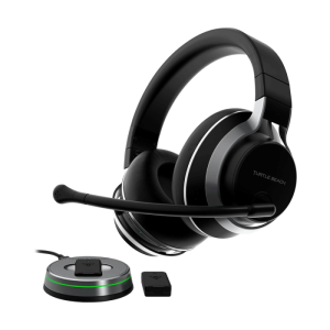 Turtle Beach Stealthâ„¢ Pro Multiplatform Gaming Headset, Dual Connectivity Wireless / Bluetooth, Active Noise Canceling, Swappable Dual 12+ Hour Battery, for Xbox X/S, PS5, PS4, PCs/Mac and Mobile Devices, Black | TBS-3365-02