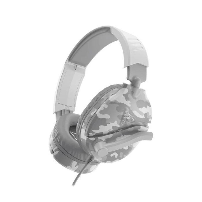 Turtle Beach Recon 70 Gaming Headset, High Quality 40Mm Speakers, Flip-To-Mute Mic, Noise-Isolating Ear Cushions, For PS5/PS4/Xbox Series X|S/Nintendo Switch & PC, White Camo | TBS-6230-02 - Image 3