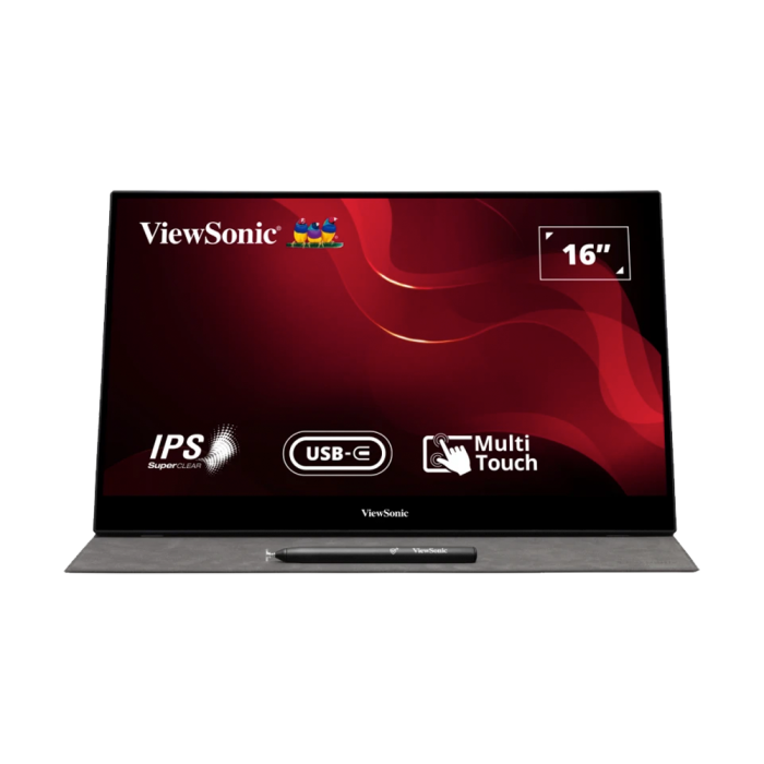 ViewSonic TD1655 15.6 Inch FHD 6.5ms 1080p 60Hz Portable Monitor with IPS Touchscreen