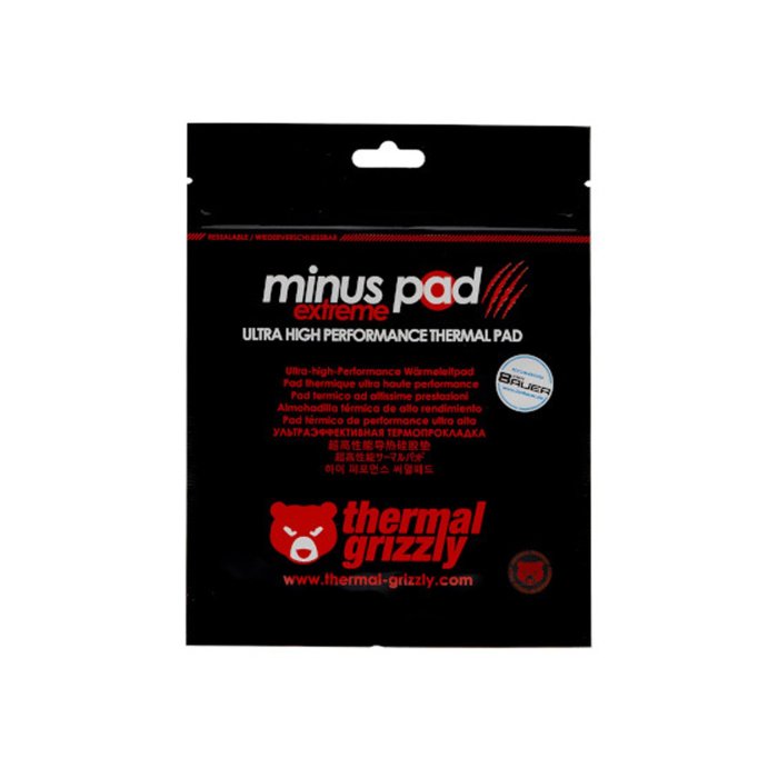 Thermal Grizzly Minus Pad Extreme Ultra High Performance Thermal Pad (100x 100x 1.0mm) - Image 2