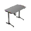 Twisted Minds T Shaped Carbon Fiber Texture Gaming Desk, RGB Light, Headphone Hooks & Cup Holder - Image 8