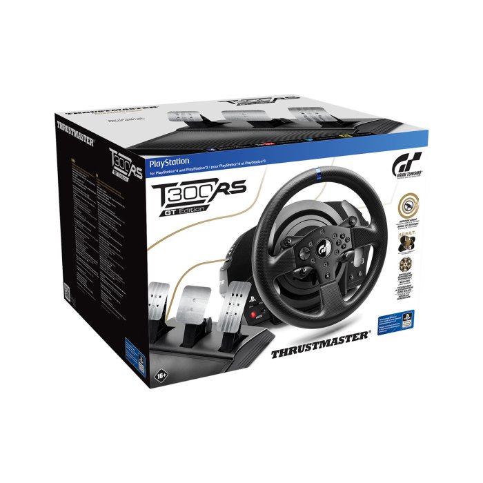 ThrustMaster T300 RS GT Edition Steering Wheel and Pedals Set For PS5/PS4 - Image 2