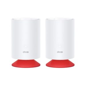 TP-LINK Deco Voice X20 AX1800 Mesh Wi-Fi 6 System with Smart Speaker (Pack of 2)