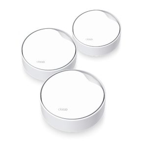 TP-Link Deco X50-PoE AX3000 Whole Home Mesh WiFi 6 System with PoE (Pack of 3)