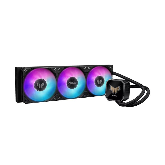 Asus Tuf Gaming LC III 360 ARGB LCD CPU Liquid Cooler - 2.8" LCD for Hardware Monitoring, Custom GIFs and MP4 Video Clips - Black | 90RC01A1-B0EAY0 - Image 3