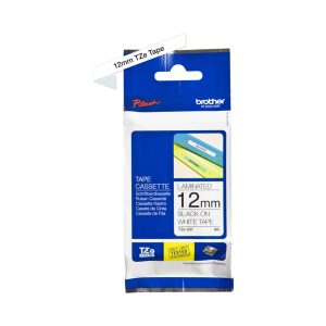 Brother Genuine TZe-231 Labelling Tape Cassette  Black on White, 12mm wide...