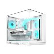 Acer V330 ATX Mid Tower Three Panel Front Top & Left Side Tempered Glass Case With 6 ARGB Fans - White - Image 4