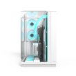 Acer V333 ATX Mid Tower Three Panel Front Top & Left Side Tempered Glass Case With 8 ARGB Fans - White - Image 5