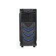 RaidMax Vortex V4 ATX Mid Tower Steel Plastic Gaming Case - Black - Image 6