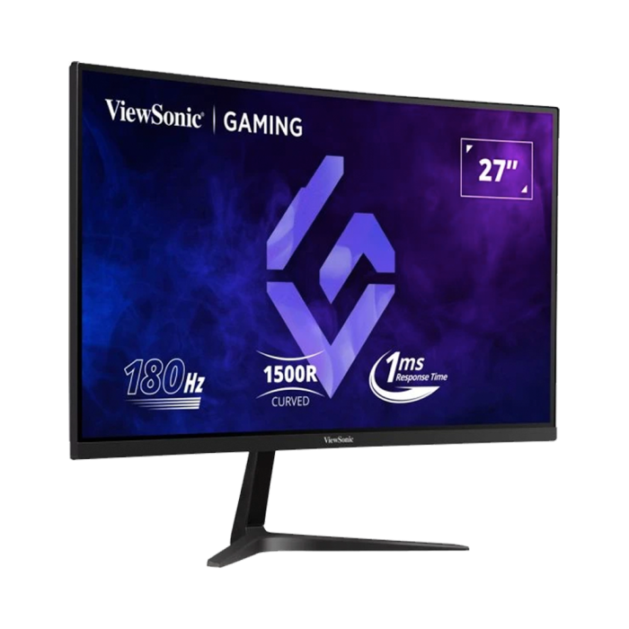 ViewSonic VX2718-PC-MHD 27 Inch VA Curved FHD 1080p 1ms 180Hz Gaming Monitor with FreeSync Premium - Image 3