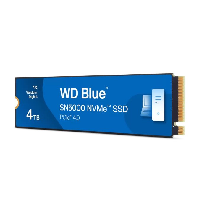 WD Blue SN5000 4TB PCIe 4.0 NVME SSD Up to 5,500 MB/s Read - Image 3