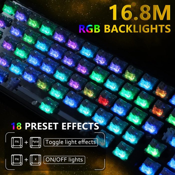 Attack Shark X65 HE 8K Magnetic Switch Rapid Trigger Keyboard - Starlight Black - Image 2